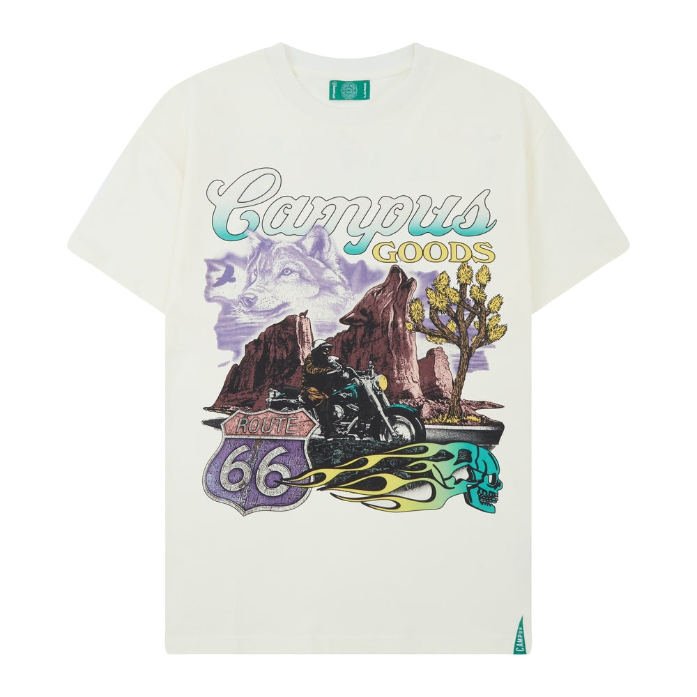 Road Trip Tee (Cream)